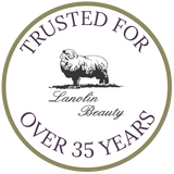 Lanolin Beauty 35 Years Trusted brand badge